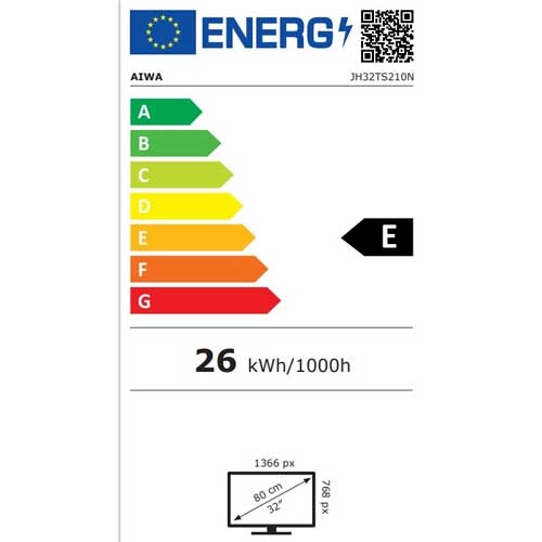 Smart LED televizor Aiwa 32inča HD Ready DVB-T/T2/C JH32TS210N - dodatni pogled