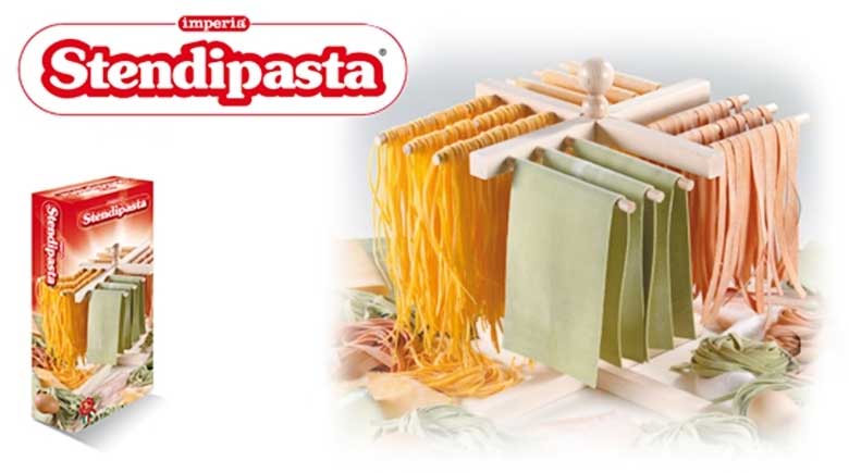 Drveni stalak za sušenje testenine Imperia Stendi Pasta - dodatni pogled