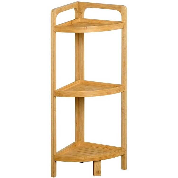 Kesper ugaona polica od bambusa sa tri nivoa 19439 - dodatni pogled