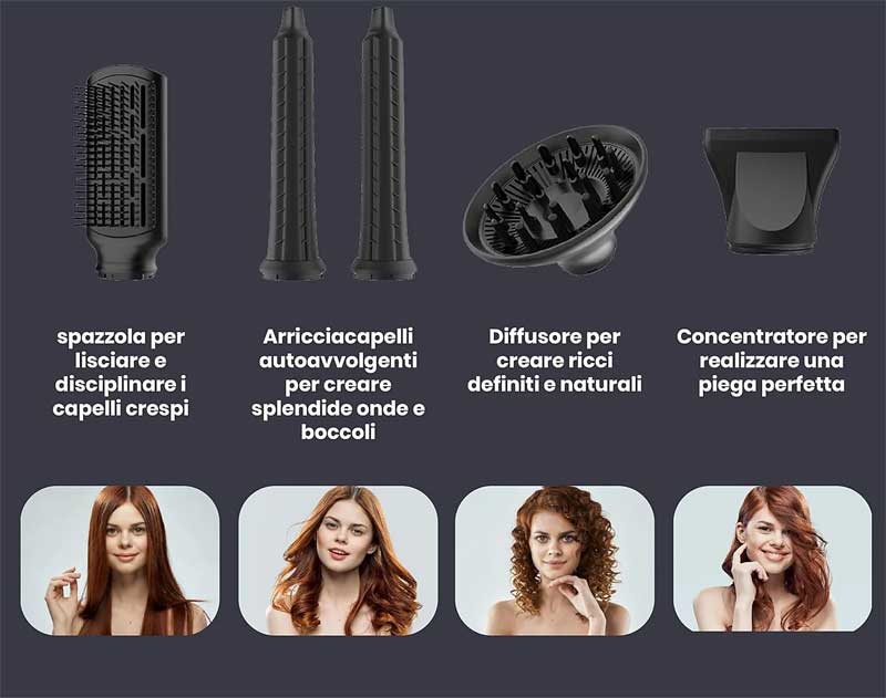 Ardes Arphon03 Fen sa funkcijom stajlera 2200W - dodatni pogled