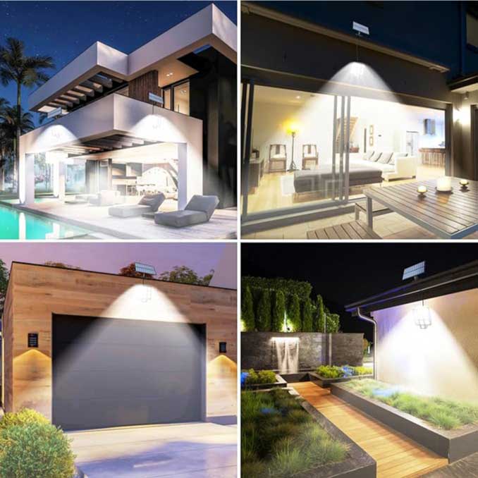 Solarni LED reflektor sa senzorom pokreta LRFSL03 - dodatni pogled