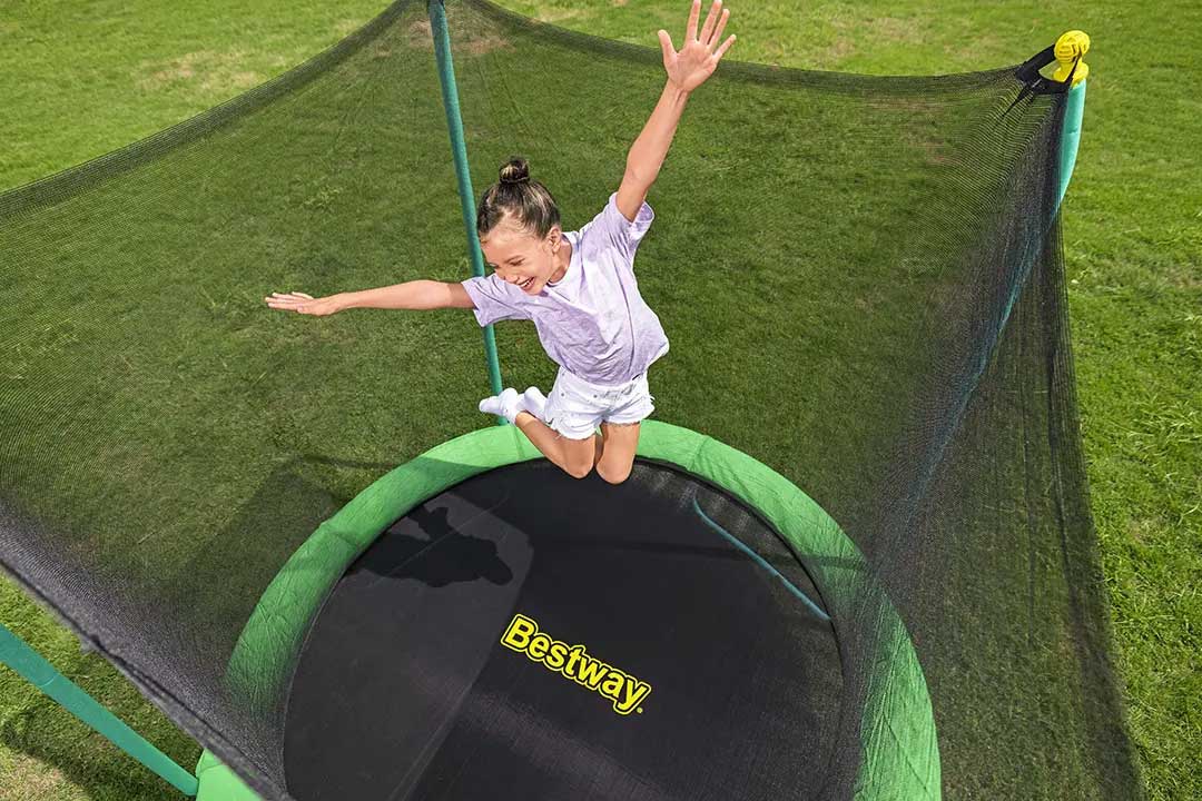 Trampolin Bestway Xtreme Air Sa Zaštitnom Mrežom - Prečnik 244 cm - dodatni pogled