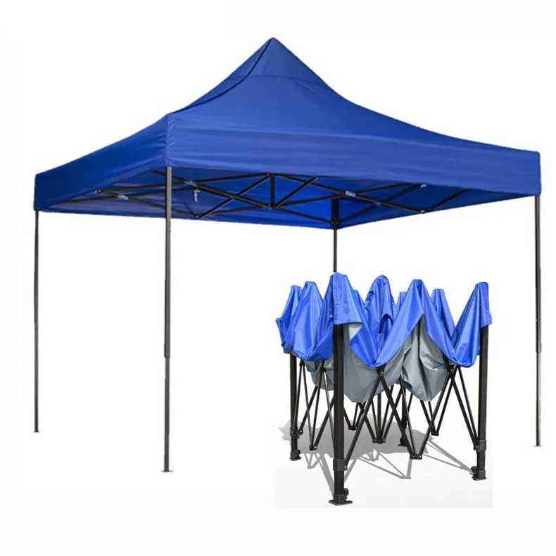 Sklopivi Popup - Kišobran Paviljon 3 x 3 m Blue - dodatni pogled