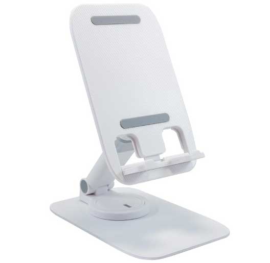 Stoni podesivi držač za mobilni ili tablet do 12.9 inča Beli - dodatni pogled