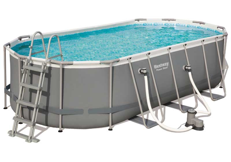 Bestway 56710 Ovalni bazen sa čeličnom konstrukcijom Komplet 549 x 274 x 122cm - dodatni pogled
