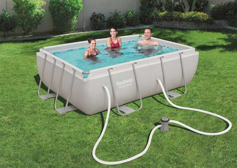 Bestway 56629 Bazen sa pumpom 282 x 196 x 84cm - dodatni pogled