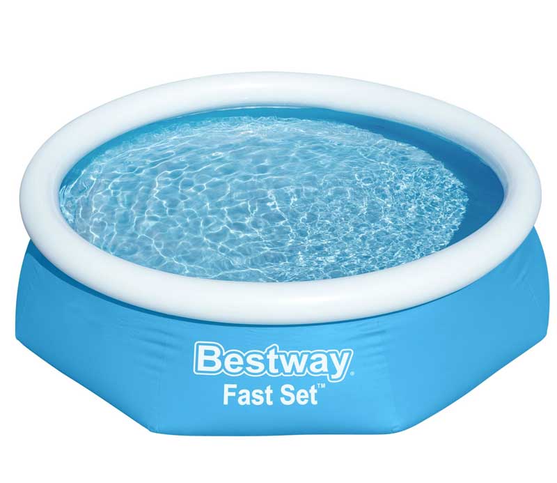 Bestway 57448 Fast Set bazen sa prstenom na naduvavanje 2.44 m x 61 cm - dodatni pogled
