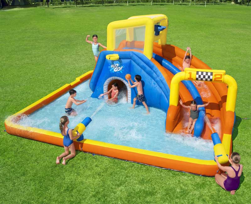 Bestway 53377 Vodeno Igralištance sa bazenom i toboganom 551x502x265 - dodatni pogled