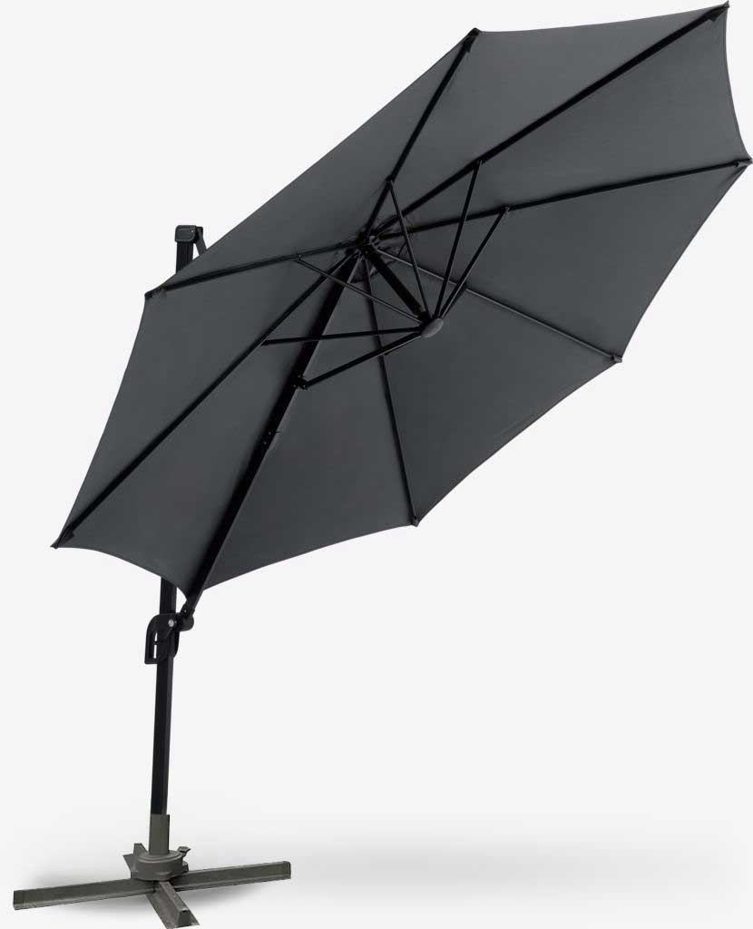 Viseći Suncobran Sa Podesivim Nagibom i Rotacijom 360 stepeni - dodatni pogled