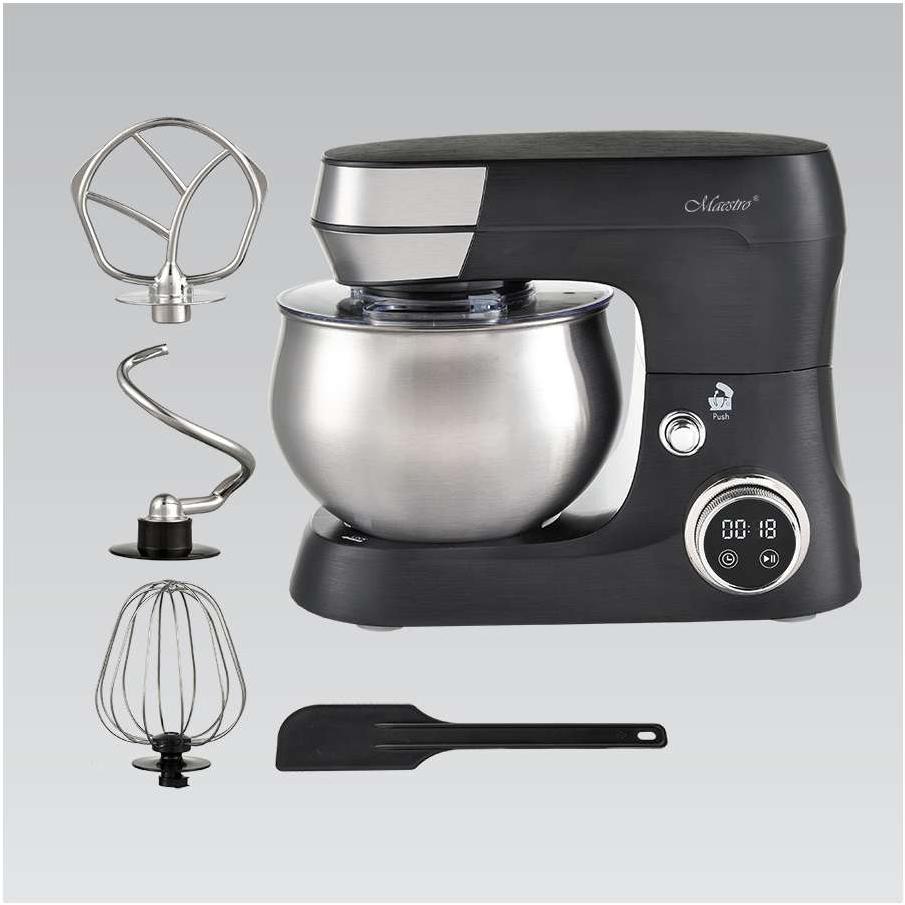 Maestro MR558 Planetarni mikser sa posudom 2000W Inox Crni 5L - dodatni pogled
