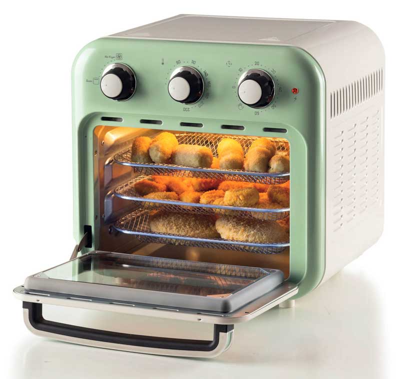 Mini rerna Ariete Vintage Green 16L 4632 - dodatni pogled