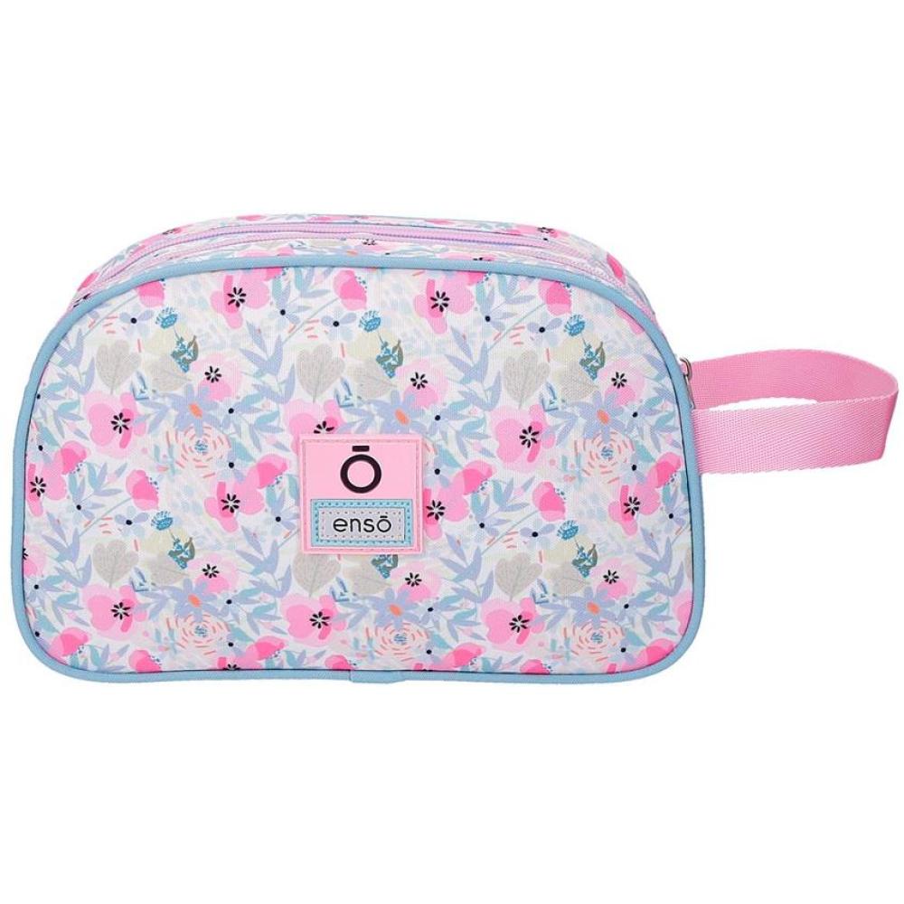 Neseser za kozmetiku Enso Full Of Flowers pink 97744 - dodatni pogled