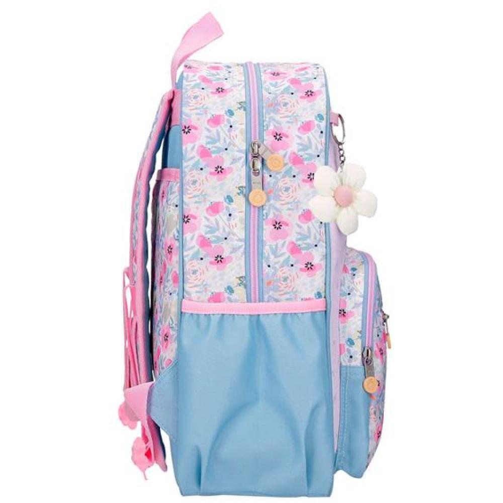 Ranac za školu 38cm Enso Full Of Flowers pink 97724 - dodatni pogled