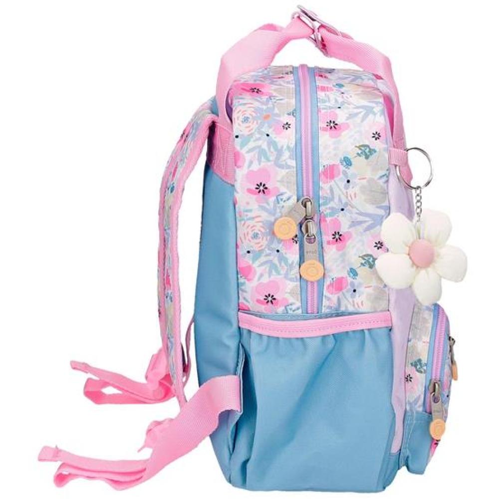 Ranac za devojčice 28cm Enso Full Of Flowers pink 97722 - dodatni pogled