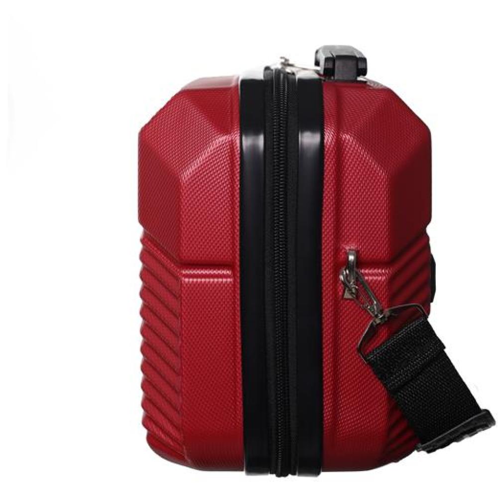ABS neseser Kofer za šminku Enova Capri bordeaux 524260 - dodatni pogled