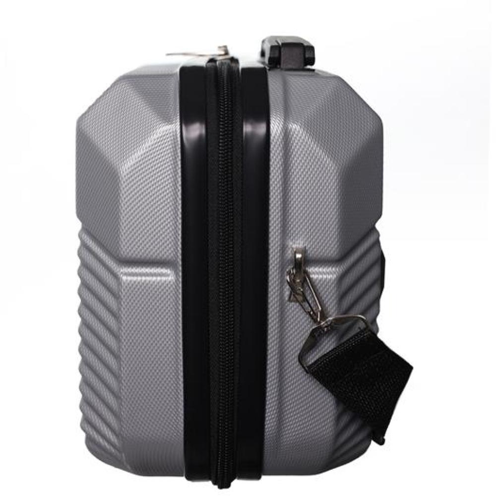 ABS neseser Kofer za šminku Enova Capri grey 524260 - dodatni pogled