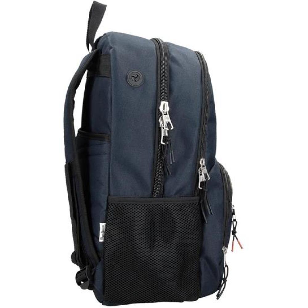 Ranac 46cm sa pregradama za laptop i tablet Pepe Jeans Cromwell black 67725 - dodatni pogled
