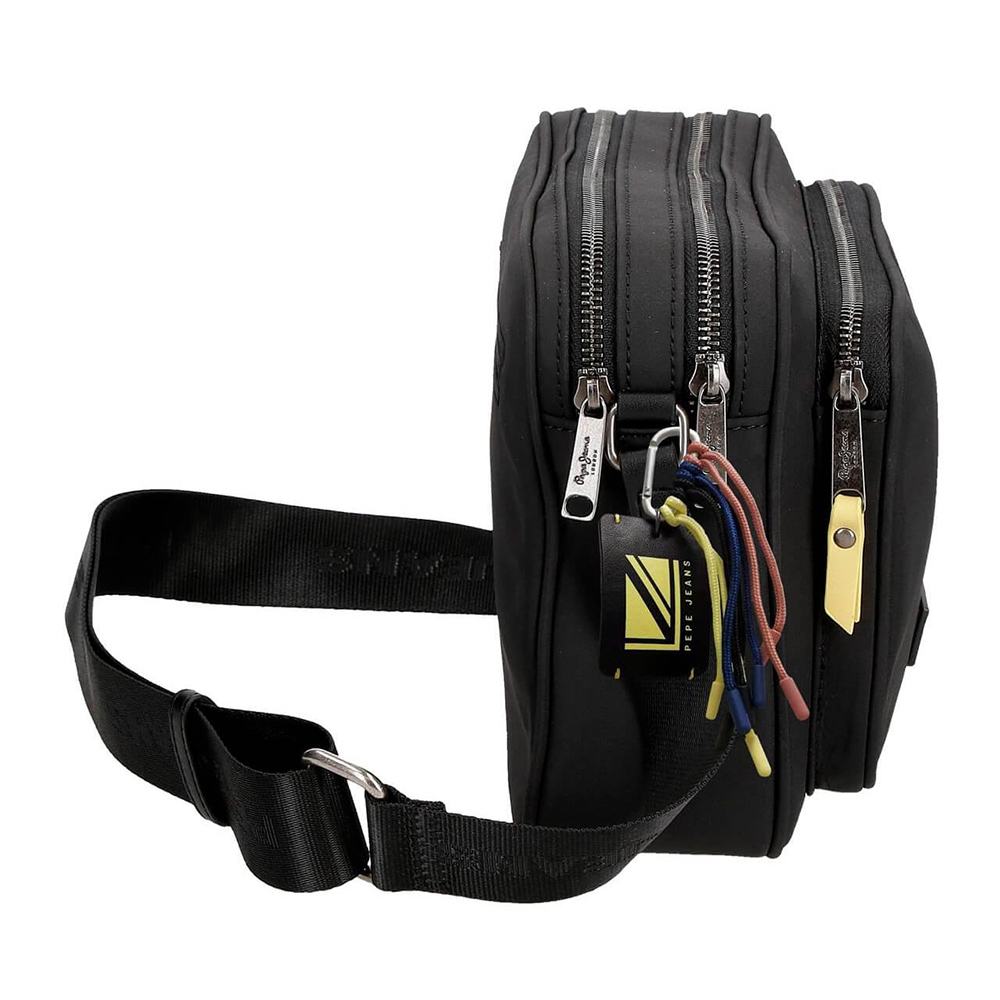 Pepe Jeans Tašna sa dve pregrade Tessa black 70853 - dodatni pogled