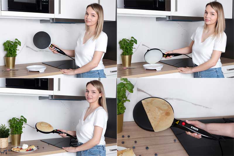 Noveen Aparat za palačinke ECM490 - dodatni pogled