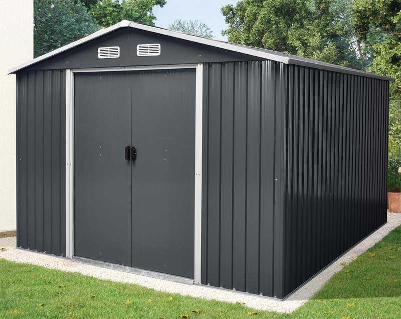 Pomoćna metalna baštenska kućica Šupa Fieldmann FZDO 1009 9kvm - dodatni pogled