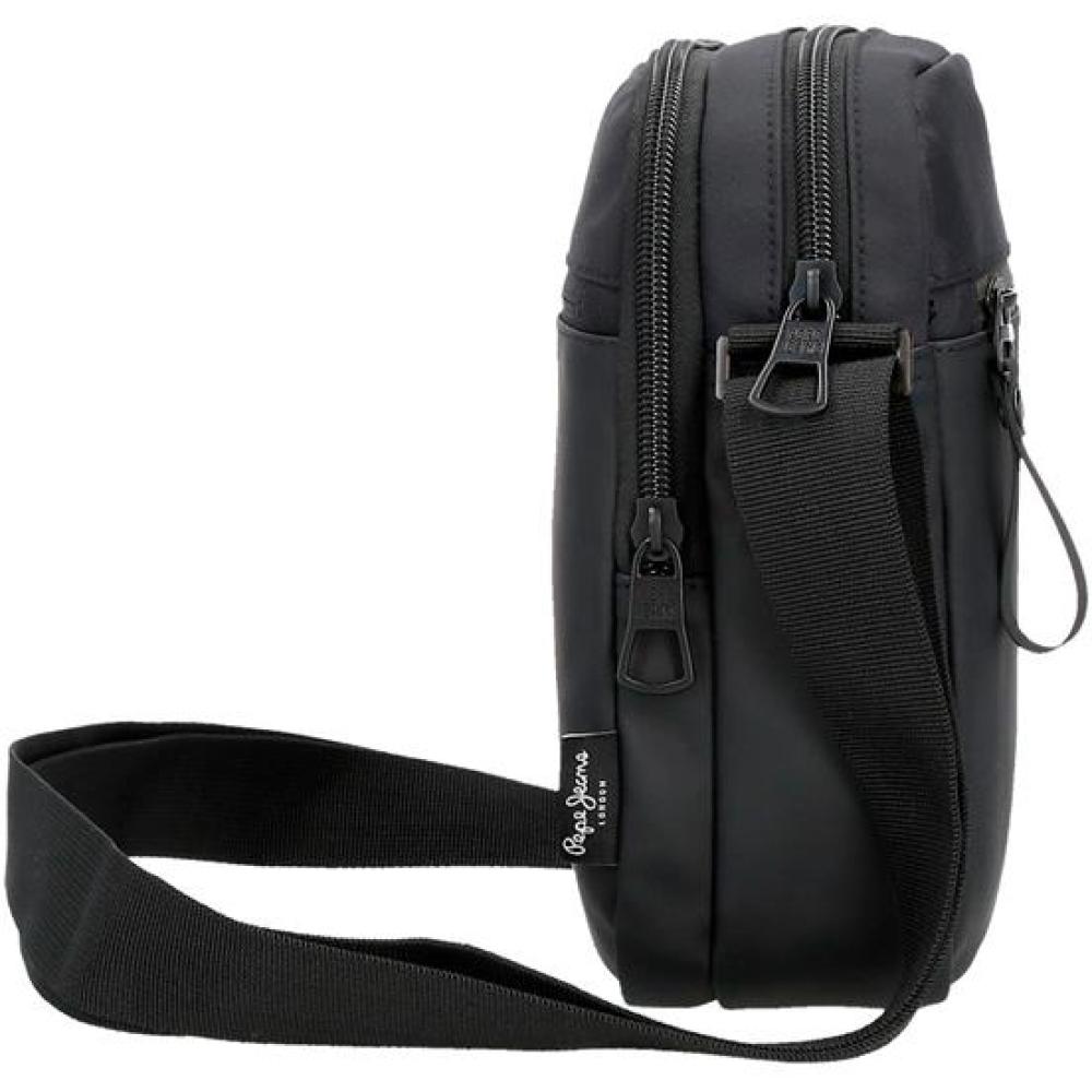 Muška torbica 22cm sa dve pregrade PJL Sail Up black 71755 - dodatni pogled