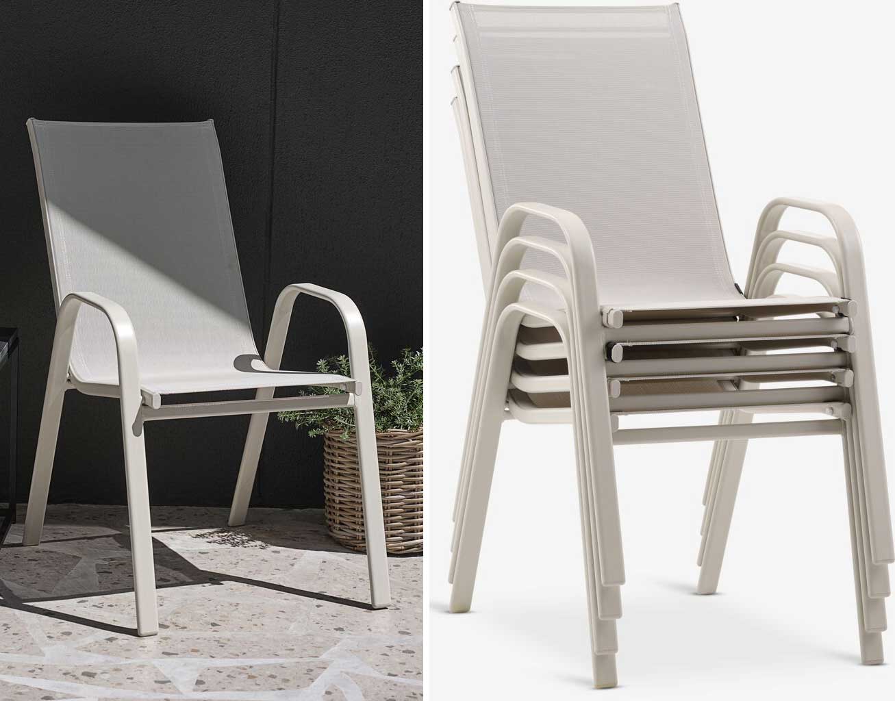 Garnitura za 8 osoba sa sklopivim stolom Stella - dodatni pogled