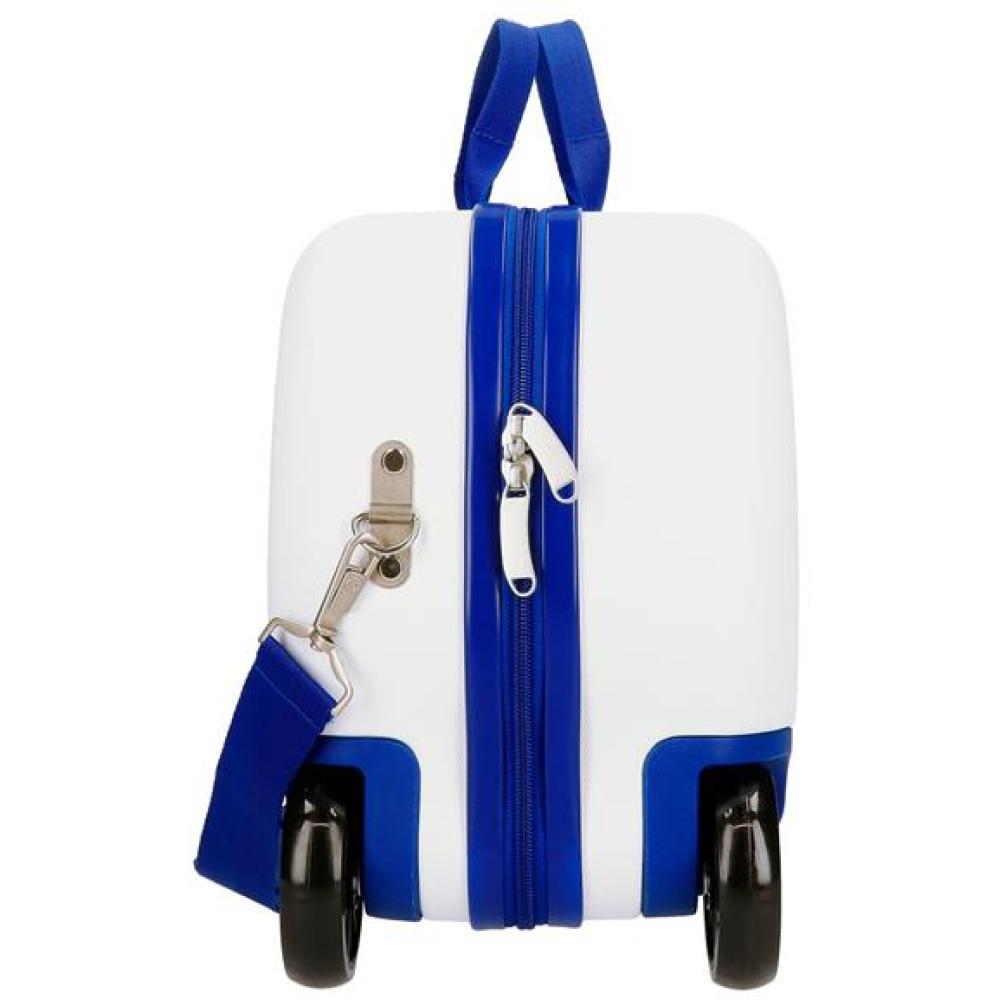 Dečiji kofer za put i vožnju Disney Mickey Here We Go white 47710 - dodatni pogled