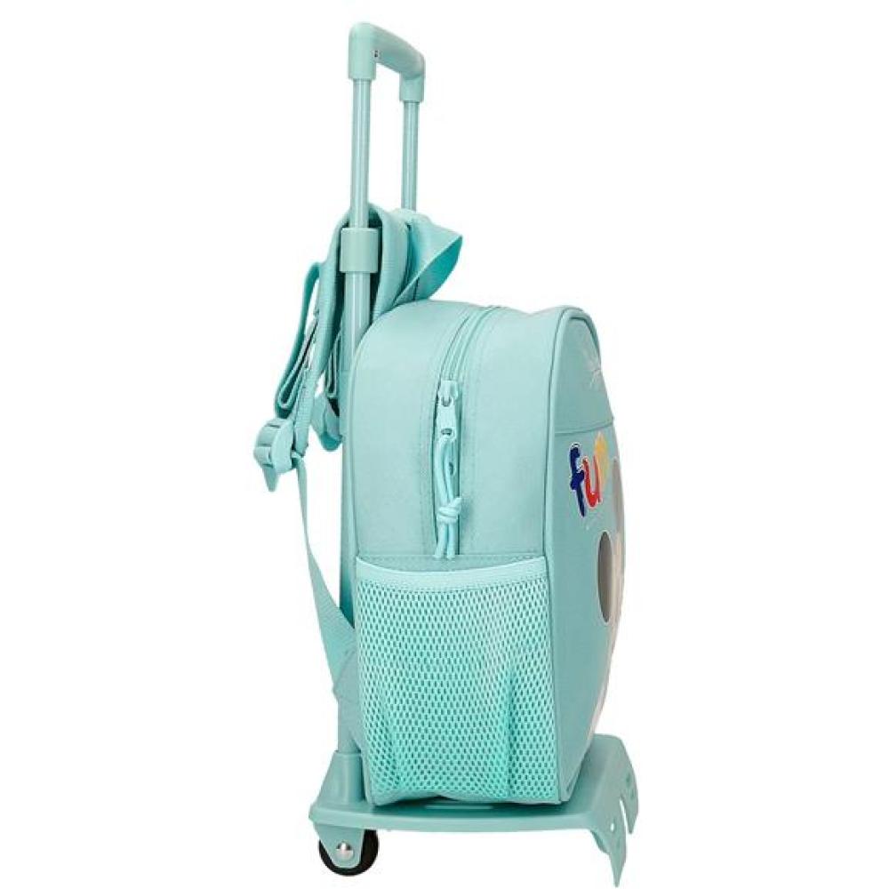 Ranac za vrtić sa točkićima Disney Mickey Fun with friends 43220 - dodatni pogled