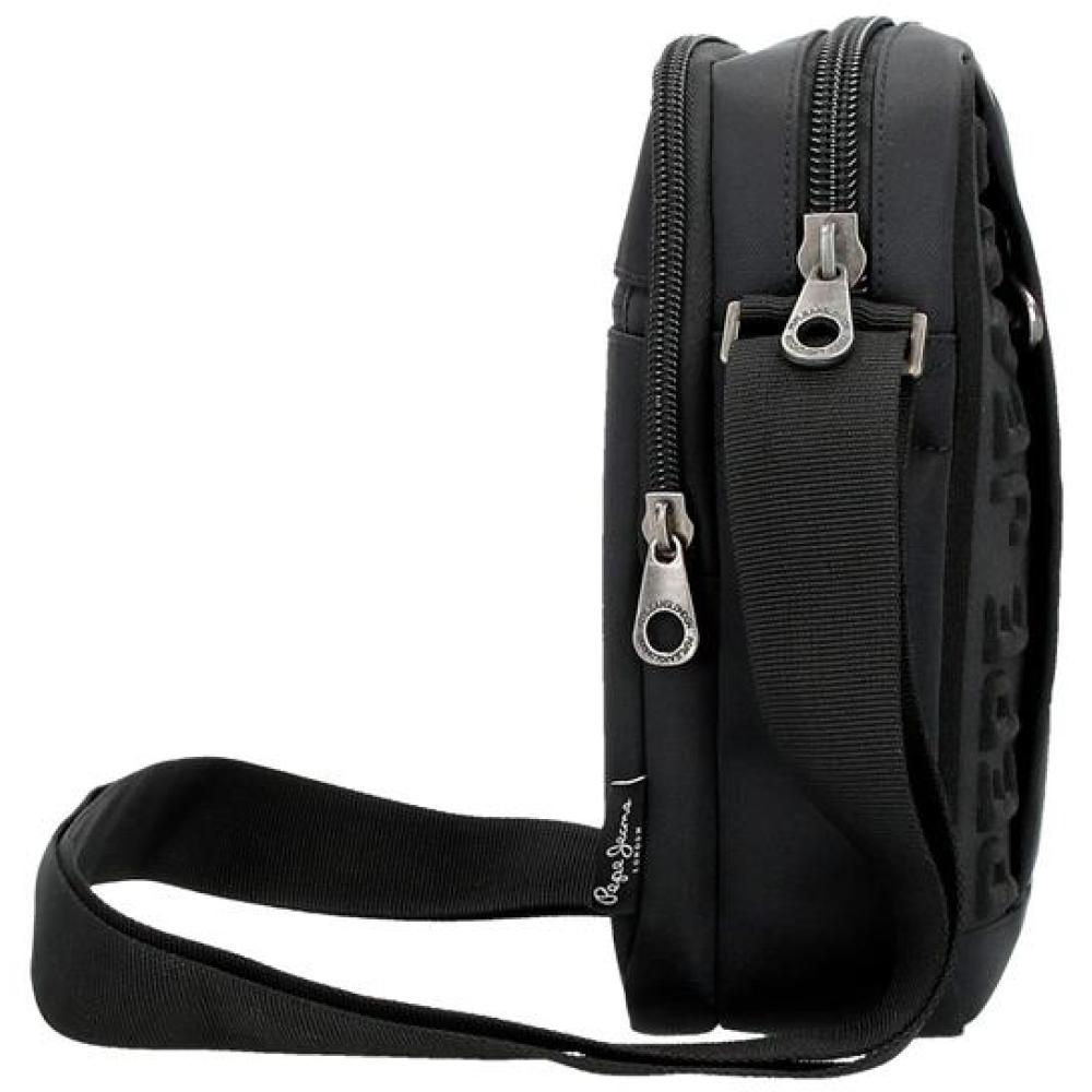 Muška torbica sa dve pregrade 22cm Pepe Jeans Ancor black 70155 - dodatni pogled