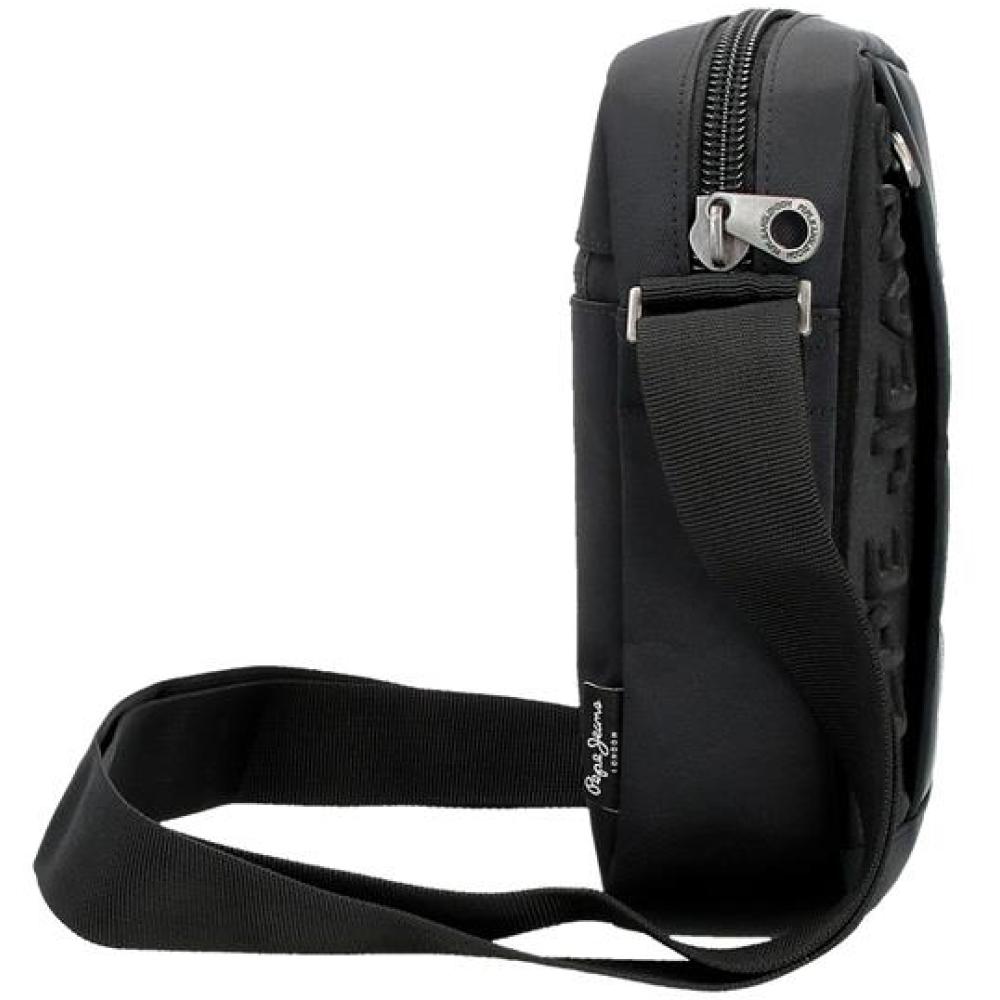 Torbica za muškarce 22cm Pepe Jeans Ancor black 70154 - dodatni pogled