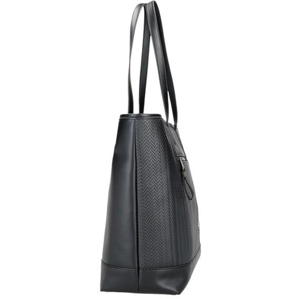 Ženska torba sa pregradom za laptop i tablet PJL Sprig black 79175 - dodatni pogled