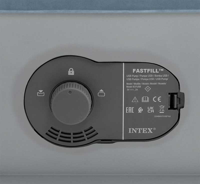 Intex krevet na naduvavanje sa ugrađenom USB pumpom Queen Dura-Beam 64159 152 x 203 x 36cm - dodatni pogled