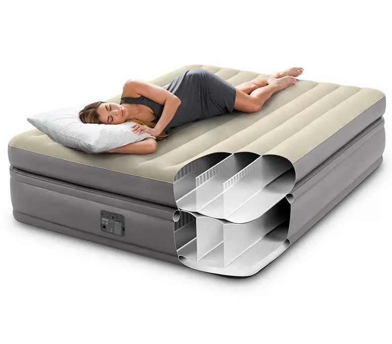 Intex krevet na naduvavanje sa ugrađenom pumpom Queen Comfort 64164ND 152 x 203 x 51cm