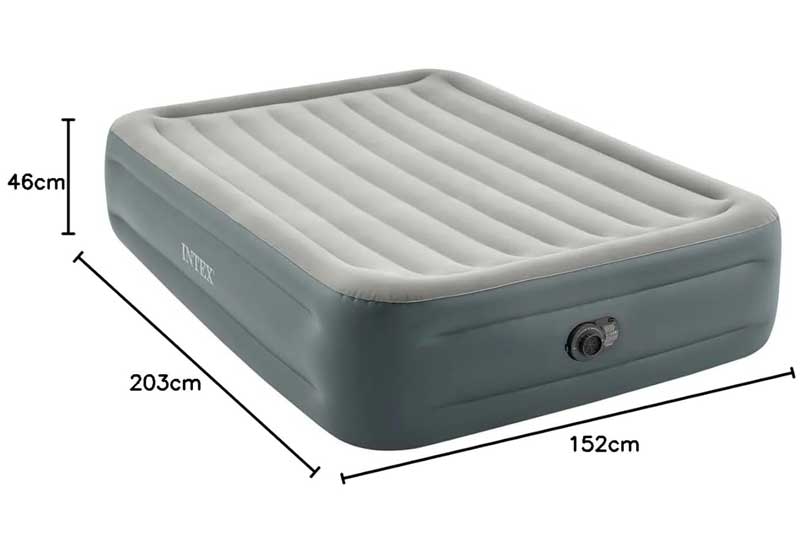 Intex krevet na naduvavanje sa ugrađenom pumpom Dura-Beam® Essential 64126ND 152 x 203 x 46cm - dodatni pogled