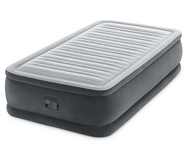 Visoki krevet na naduvavanje sa ugrađenom pumpom Intex Twin DeLuxe 99x191x46 64412ND - dodatni pogled