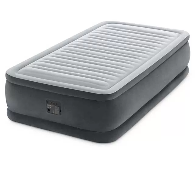 Visoki krevet na naduvavanje sa ugrađenom pumpom Intex Twin DeLuxe 99x191x46 64412ND