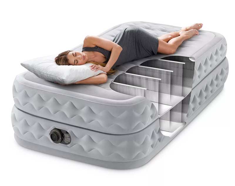 Visoki krevet na naduvavanje sa ugrađenom pumpom Intex Twin Supreme 99x191x51 64488ND - dodatni pogled