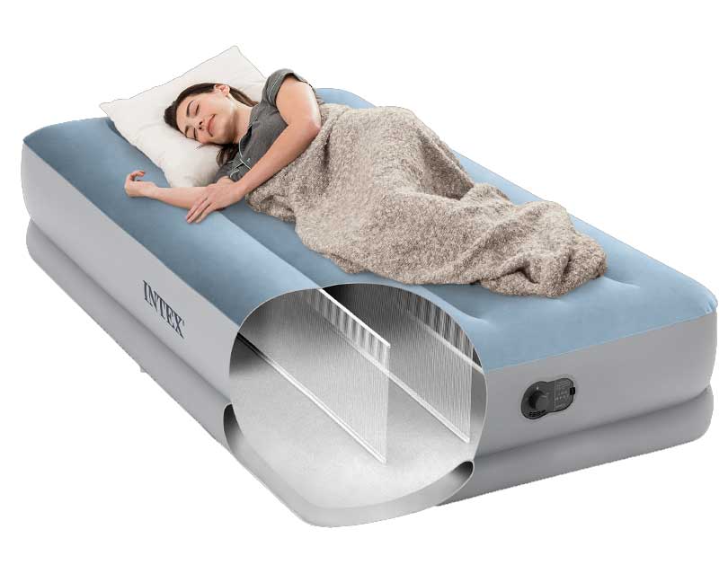 Vazdušni krevet sa USB pumpom Intex Twin Dura Beam 99x191x36 64157 - dodatni pogled