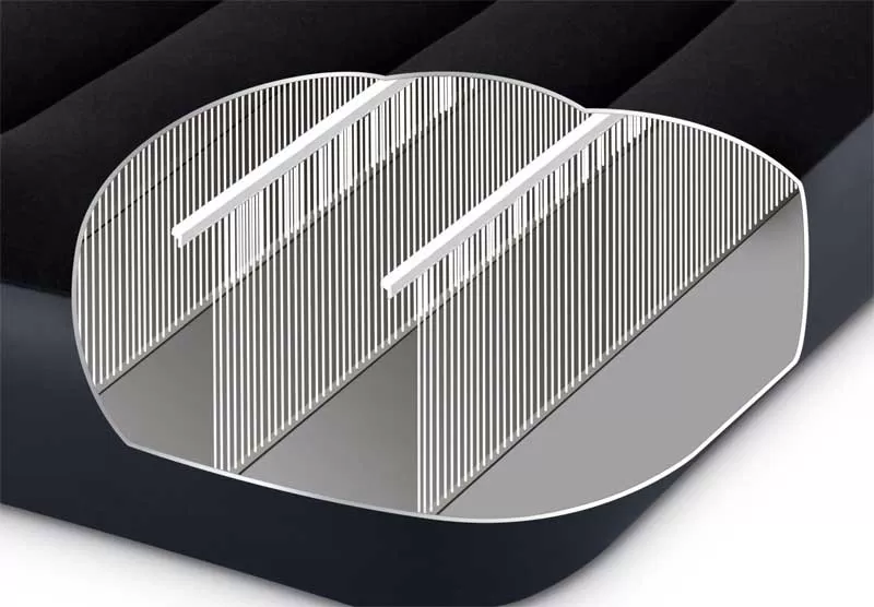 Vazdušni krevet sa ugrađenom pumpom Intex Twin Dura Beam 99x191x25 64146ND