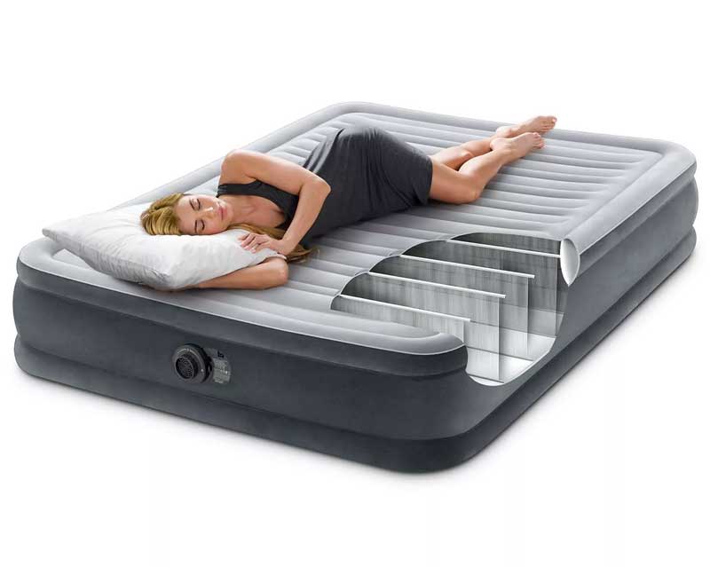 Vazdušni krevet sa ugrađenom električnom pumpom Intex Dura-Beam Comfort 137x191x33cm 67768ND - dodatni pogled