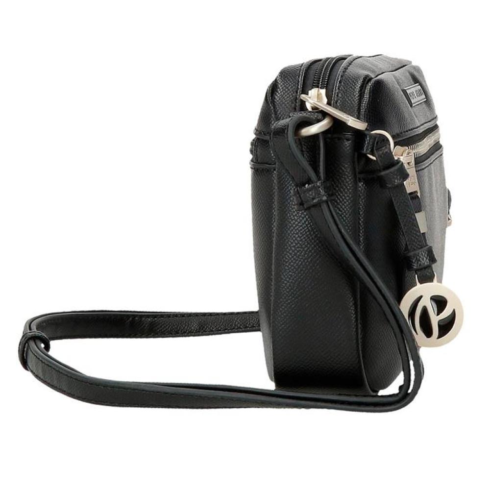 Torbica od eko kože na rame Pepe Jeans Elia black 79455 - dodatni pogled