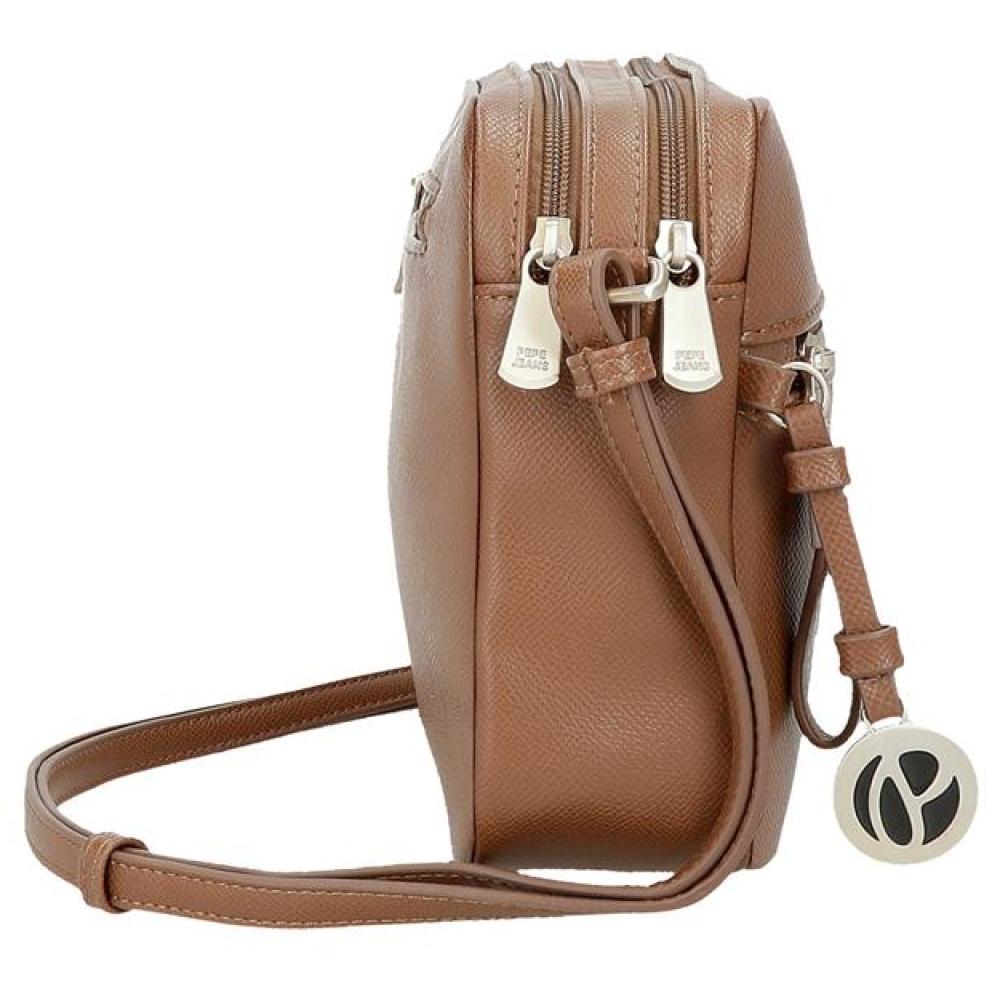 Torba 24cm od eko kože na rame Pepe Jeans Elia brown 79454 - dodatni pogled