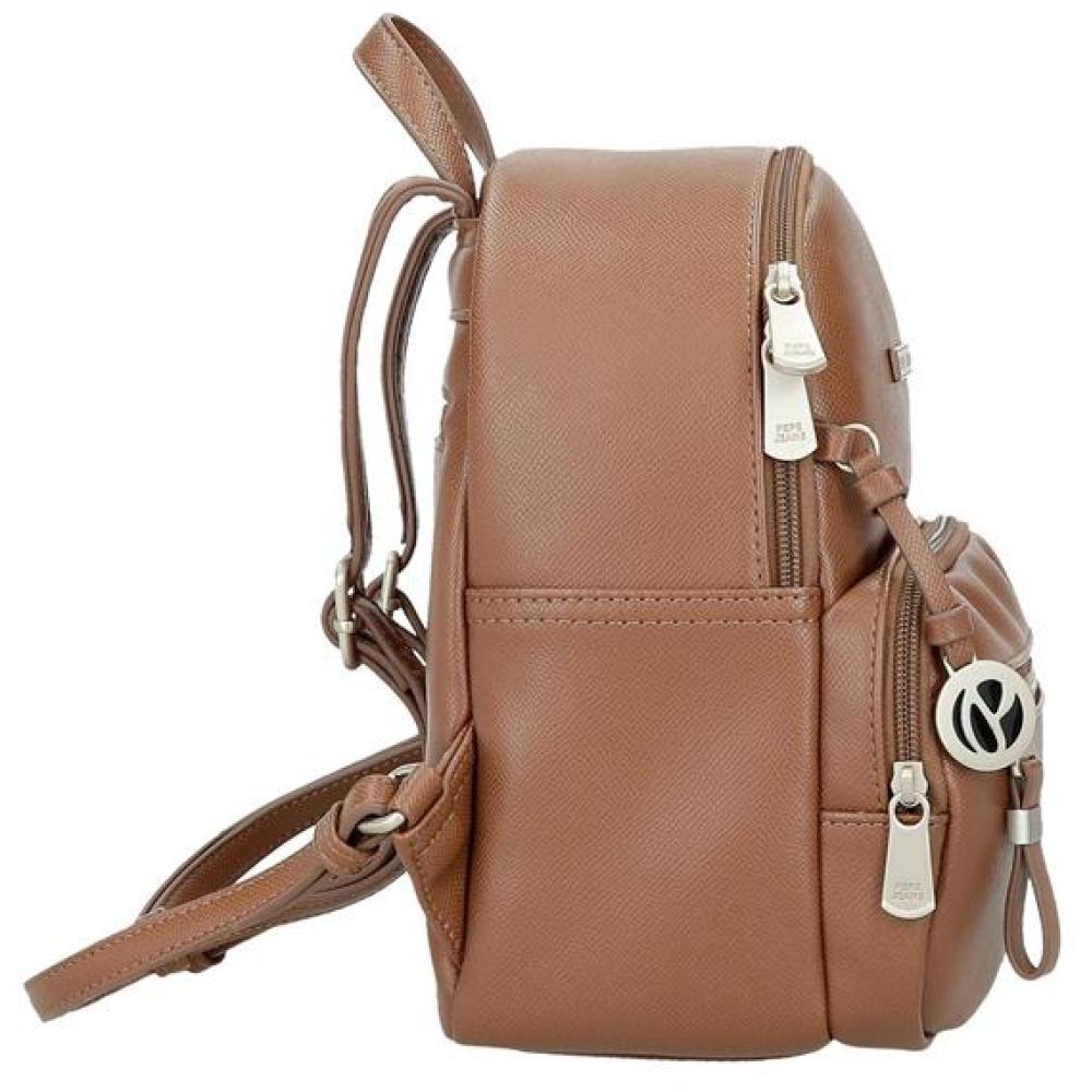 Ženski modni ranac 25cm od eko kože PJL Elia brown 79420 - dodatni pogled