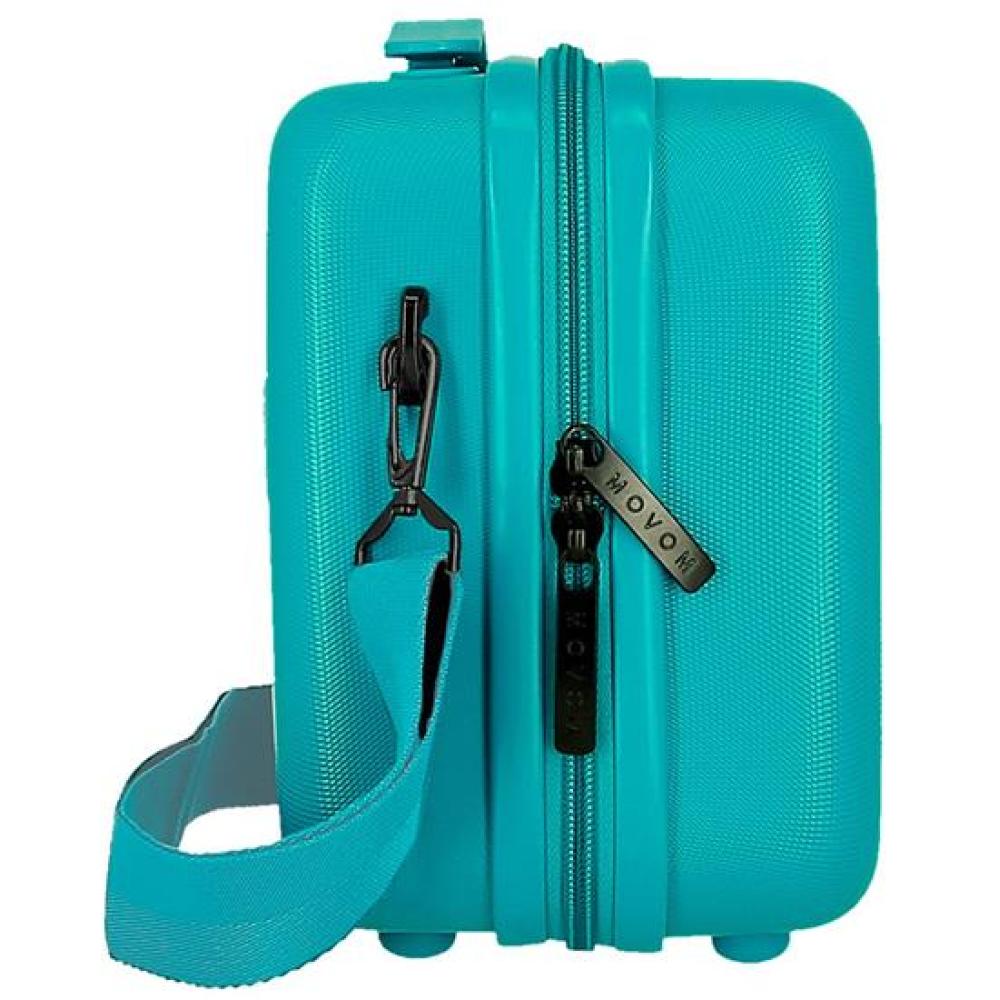 Kofer za šminku i kozmetiku Movom Wood turquoise 53139 - dodatni pogled
