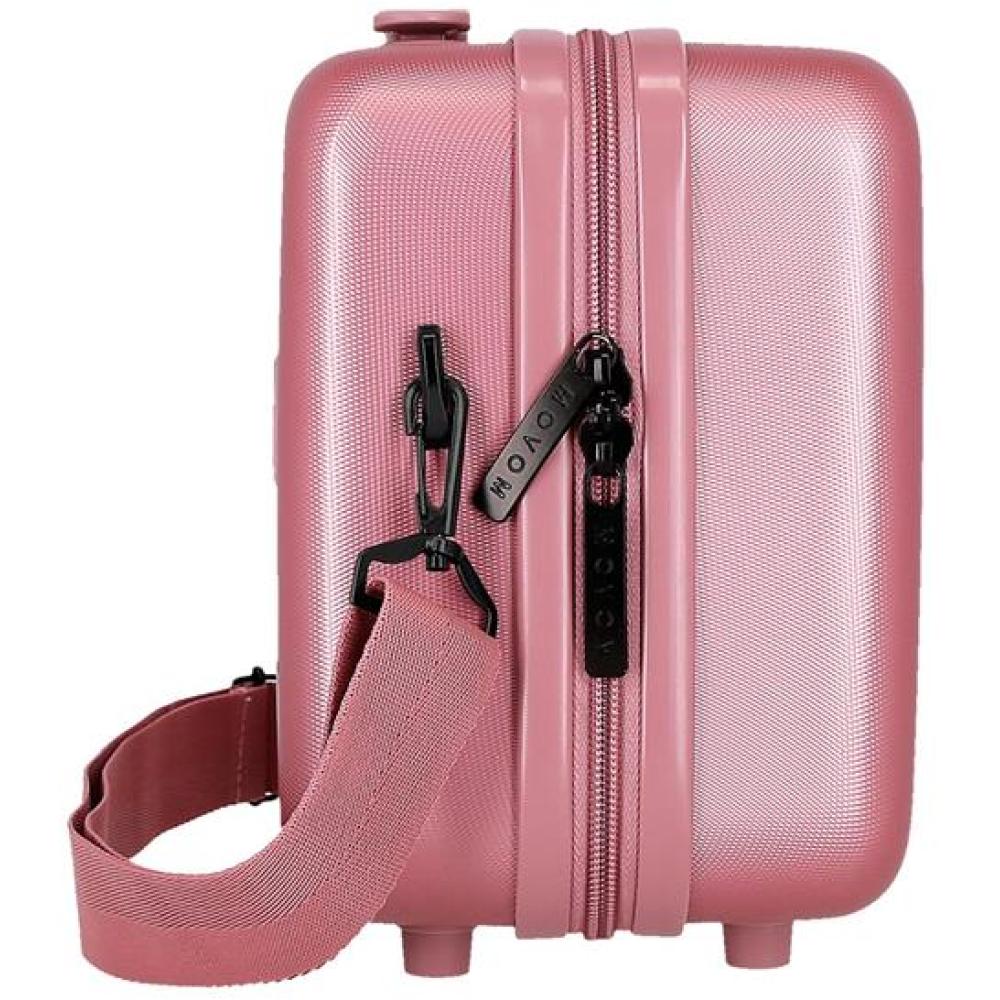 Kofer za šminku i kozmetiku Movom Wood pink 53139 - dodatni pogled
