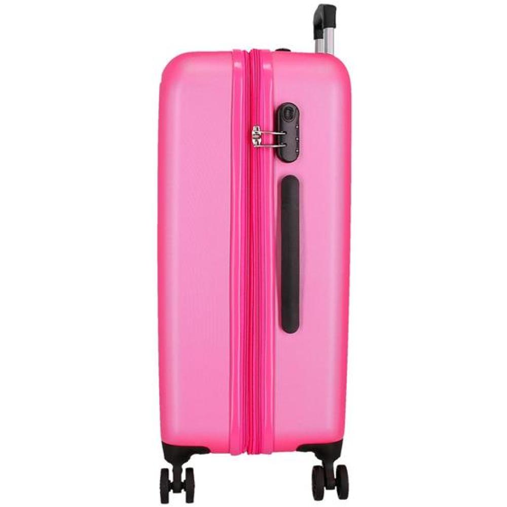 Putni kofer srednje veličine 68cm Roll Road Camboya pink 50692 - dodatni pogled