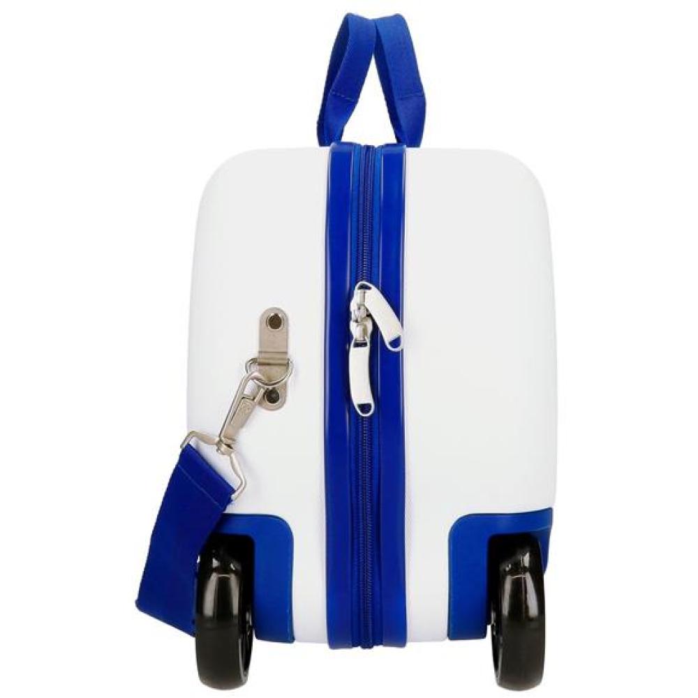 Dečiji kofer za put i vožnju Disney Minnie Aloha white 47710 - dodatni pogled