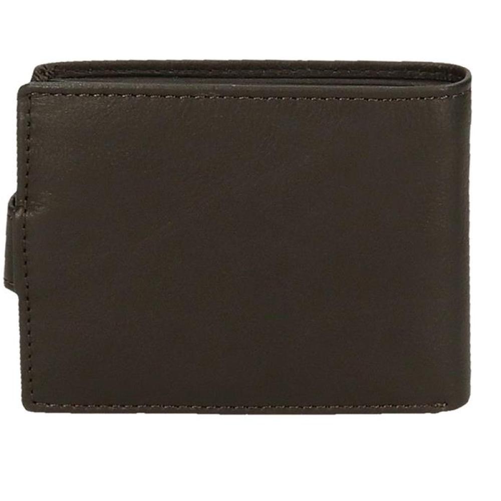 Muški novčanik od prirodne kože PJL Badge brown 73733 - dodatni pogled