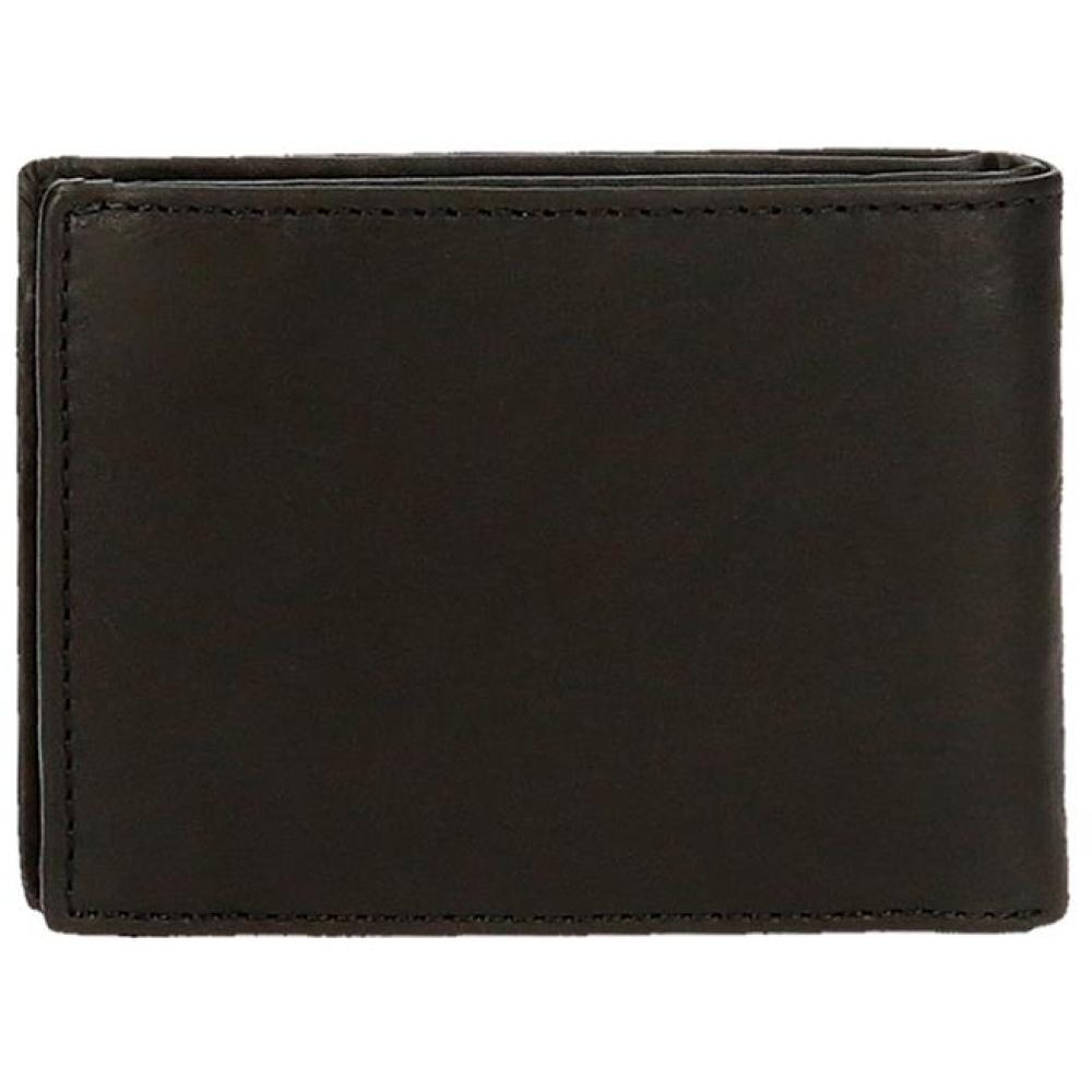 Novčanik od prirodne kože za muškarce PJL Badge black 73731 - dodatni pogled