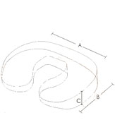 Ural Medical jastuk za potporu vrata VT-107 comfortline - dodatni pogled